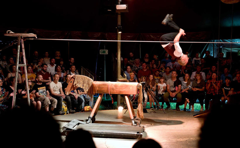 L’Homme Cirque The Show (David Dimitri). Foto: Jiří Vaněk.